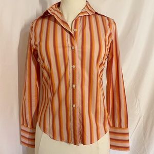 Sunset Stripe Button Up